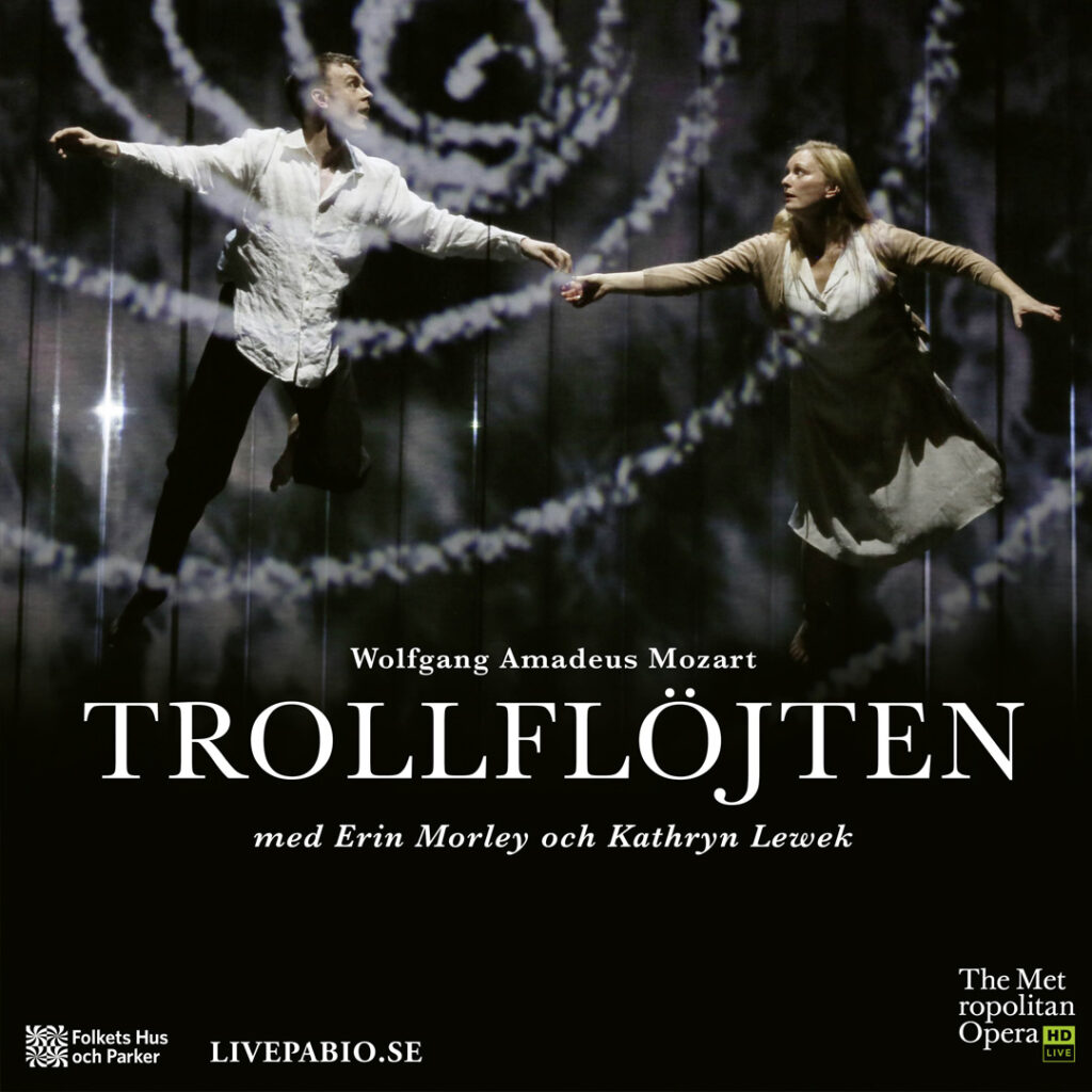 Affisch på Trollflöjten