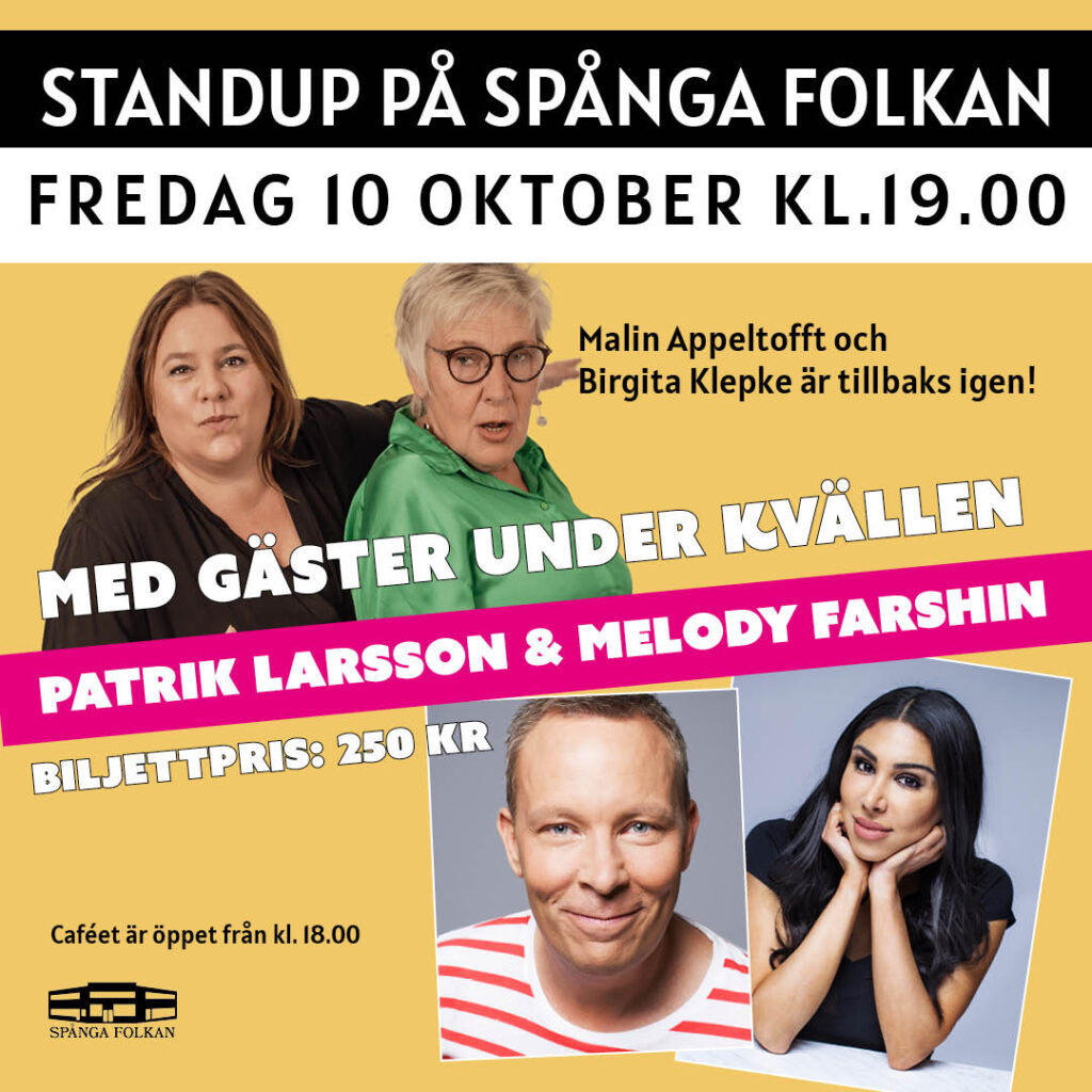 Standup på Spånga Folkan